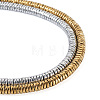2 Strands 2 Colors Electroplate Non-magnetic Synthetic Hematite Beads Strands G-CW0001-11-2