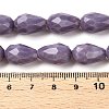 Opaque Solid Color Imitation Jade Beads Strands EGLA-N013-P10mm-D09-4