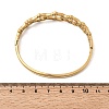 304 Stainless Steel Rhinestone Hinged Bangles for Women BJEW-B168-19G-5