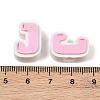 Plastic European Beads PL-CBA02CB-01J-3