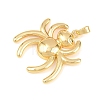 Brass Pendants LS-KK-Z145-07G-03-2