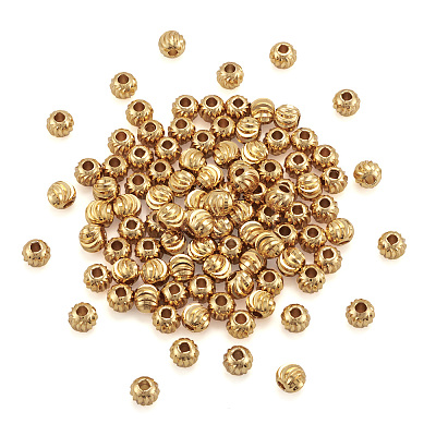 Brass Beads X1-KK-G312-01G-6mm-G-1