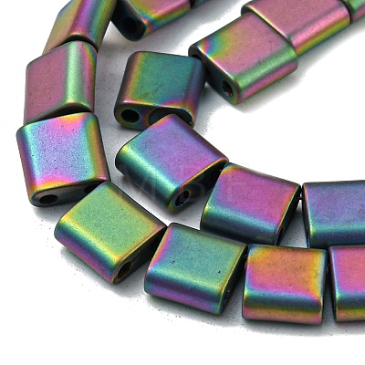 Electroplated Non-magnetic Synthetic Hematite Beads Strands G-C106-A01-12-1