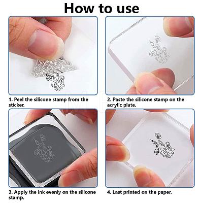 Custom PVC Plastic Clear Stamps DIY-WH0439-0298-1