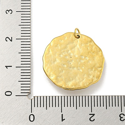 Real 18K Gold Plated PVD Vacuum Plating 304 Stainless Steel Pendants STAS-L278-003G-05-1