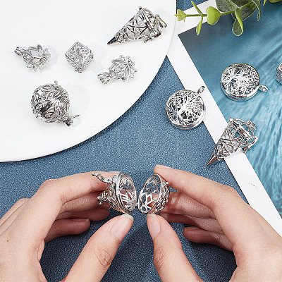 10Pcs 5 Styles Jewelry Making Finding Sets DIY-SC0020-05-1