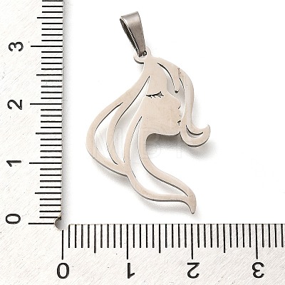 304 Stainless Steel Pendants STAS-Z119-04P-1