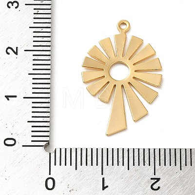 Brass Pendant KK-O100-18G-03-1