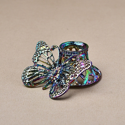Butterfly Iron Art Crystal Ball Holders WICR-PW0016-01-1
