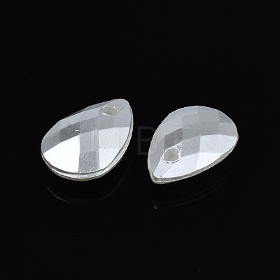 ABS Plastic Imitation Pearl Charms OACR-N008-149-1