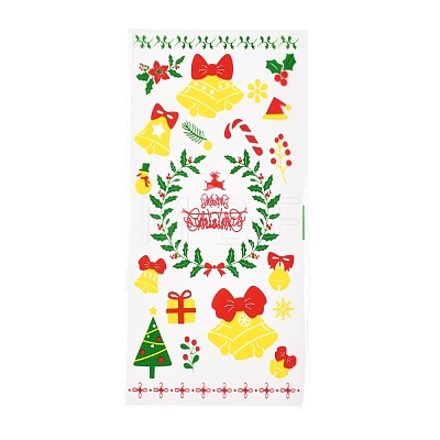 Christmas Theme OPP Plastic Storage Bags ABAG-B003-11-1