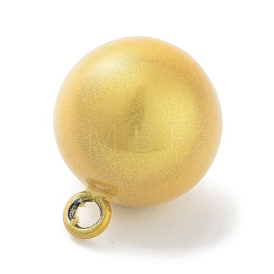 Brass Bell Pendants KK-NH0001-02G-1