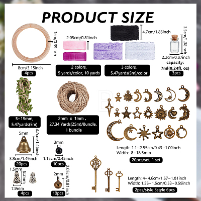 DIY Wind Chime Kits OCOR-PH0036-15-1