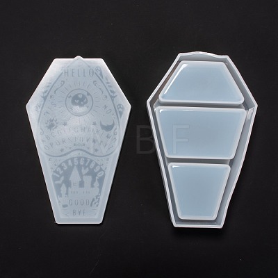 DIY Coffin Storage Box Silicone Molds DIY-P027-02-1