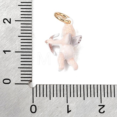 Printed Brass Pendants KK-CBA1A42-04G-01-1