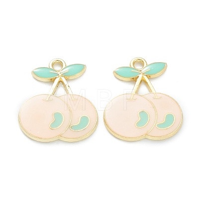 Alloy Enamel Pendants ENAM-I051-08LG-01-1