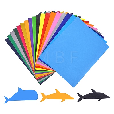 20Sheets 20 Colors Heat Transfer Vinyl Sheets DIY-SZ0003-35-1