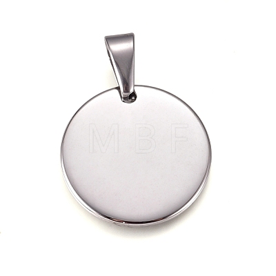 Tarnish Resistant 304 Stainless Steel Pendants STAS-I135-29P-1