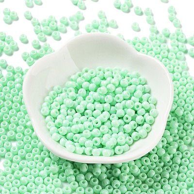 Baking Paint Glass Seed Beads SEED-H002-I-A524-1
