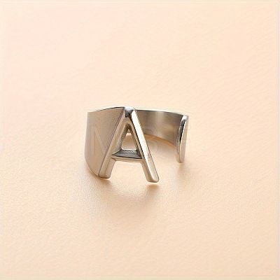 304 Stainless Steel Cuff Rings FS-WGEAFE6-02-1