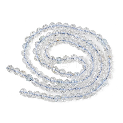 Natural Topaz Beads Strands LS-G-C080-A01-01-1