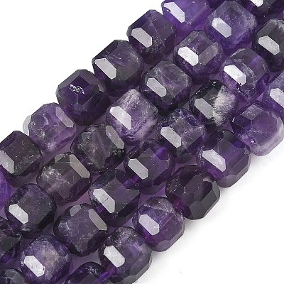 Natural Amethyst Beads Strands G-C267-A01-1