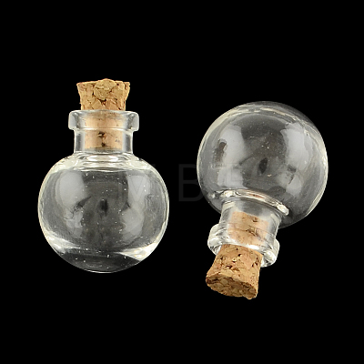 Round Glass Bottle for Bead Containers X-AJEW-R045-01-1