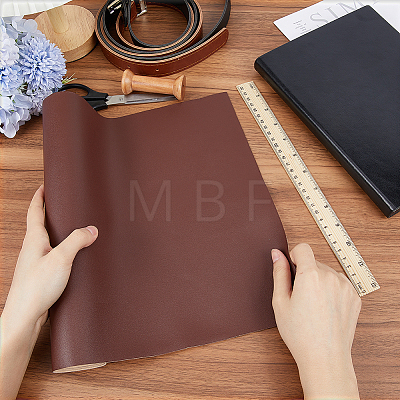 Rectangle PU Leather Fabric AJEW-WH0089-52C-02-1