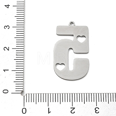 201 Stainless Steel Pendants SA-CBA3D3A-03P-1