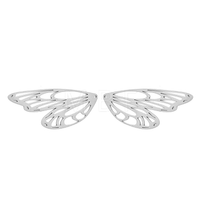 304 Stainless Steel Pendants STAS-WH0033-06P-1
