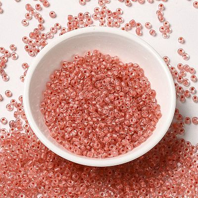 8/0 Transparent Glass Seed Beads SEED-F003-03B-05-1