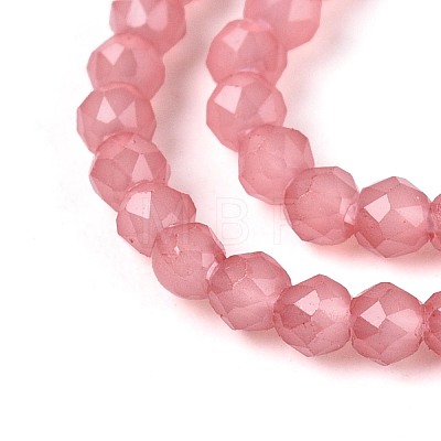 Imitation Jade Glass Beads Strands GLAA-T028-2mm-11B-1