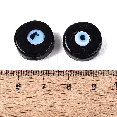 Handmade Evil Eye Lampwork Beads LAMP-N040-01F-1