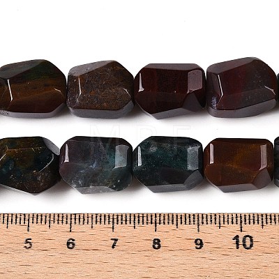 Natural Indian Agate Beads Strands G-N342-148B-1