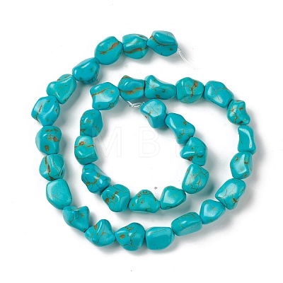 Synthetic Howlite Beads Strands G-A211-19-1