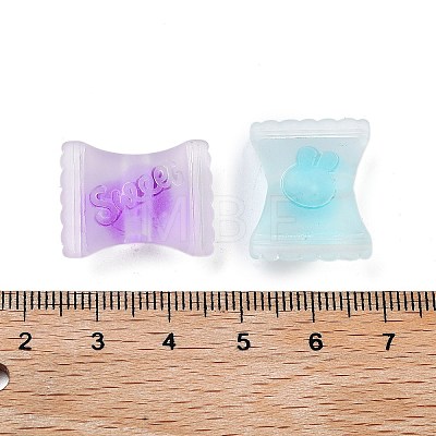 Transparent Acrylic Beads OACR-A032-02-1