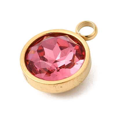 Birthstone Theme July 304 Stainless Steel Pendants STAS-K239-01G-A07-1