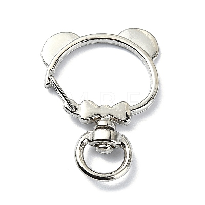 Alloy Swivel Clasps LS-KEYC-Z005-01P-1