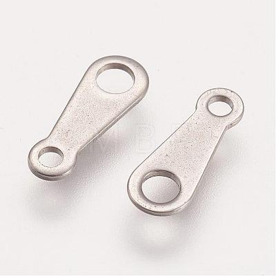 Tarnish Resistant 304 Stainless Steel Chain Tabs STAS-F086-20P-1