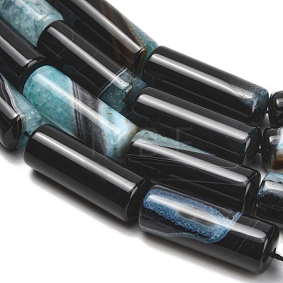 Natural Agate Beads Strands GG-L001-A01-01H-1