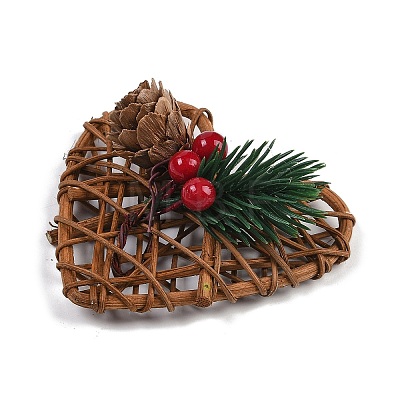 Christmas Theme Foam Imitation Berry & Plastic Pine Picks Decor DIY-Z034-02D-1