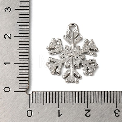 Winter Theme Alloy Enamel Pendants ENAM-M002-05S-P-1