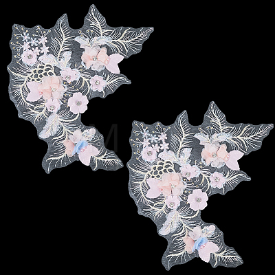 Polyester Embroidery Lace Sewing Ornaments DIY-WH2031-077A-01-1