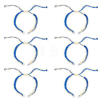 Nylon Thread Bracelets Making AJEW-TAC00105-1