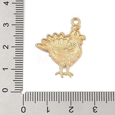 Thanksgiving Day Alloy Enamel Pendants FIND-Z064-03D-1
