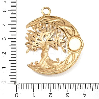 304 Stainless Steel Pendants SA-CBA97B9-03G-1
