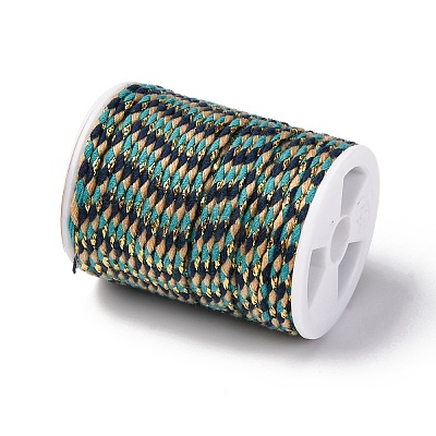 4-Ply Polycotton Cord with Metallic Thread OCOR-Z003-D40-1