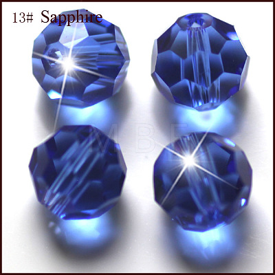 Imitation Austrian Crystal Beads SWAR-F021-8mm-206-1