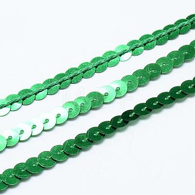 Plastic Paillette Beads PVC-Q085-6mm-4-1