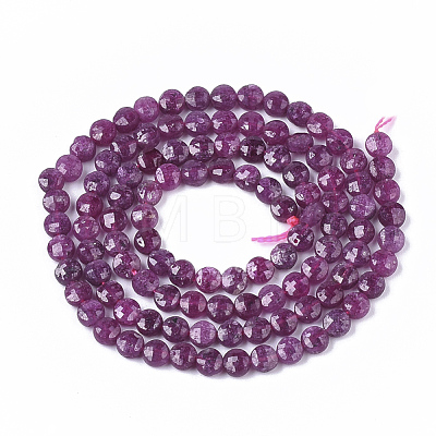 Natural Ruby Beads Strands G-S362-014-1